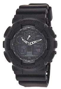 Casio Men's G-SHOCK GA 100-1A1 Military Series Watch in Black